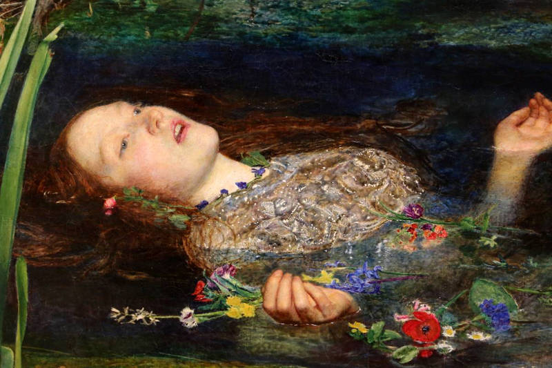 Ophelia (J. Everett Millais, 1852)