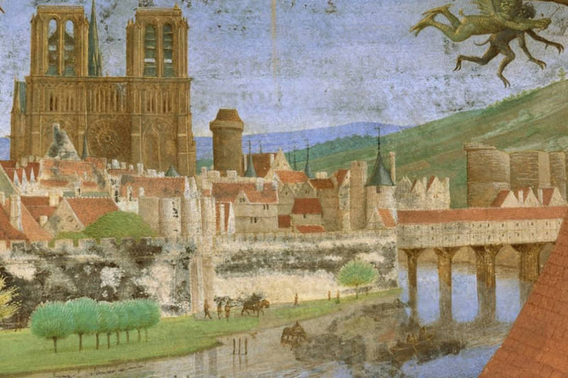 Détail du Livre d'heures d'Etienne Chevalier, Jean Fouquet
