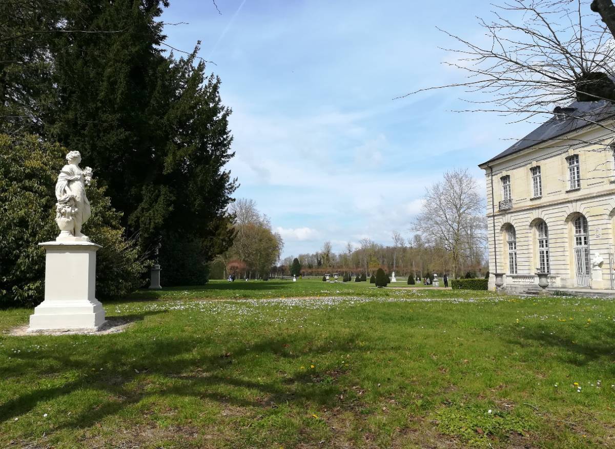 Le parc de l'abbaye