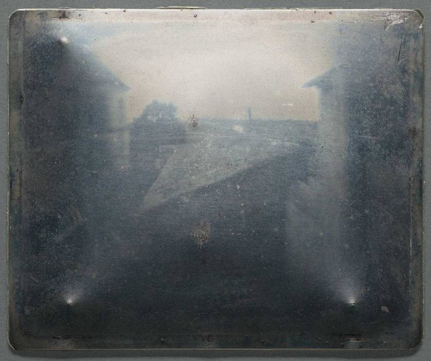 Point de vue du Gras (Niépce, 1827)