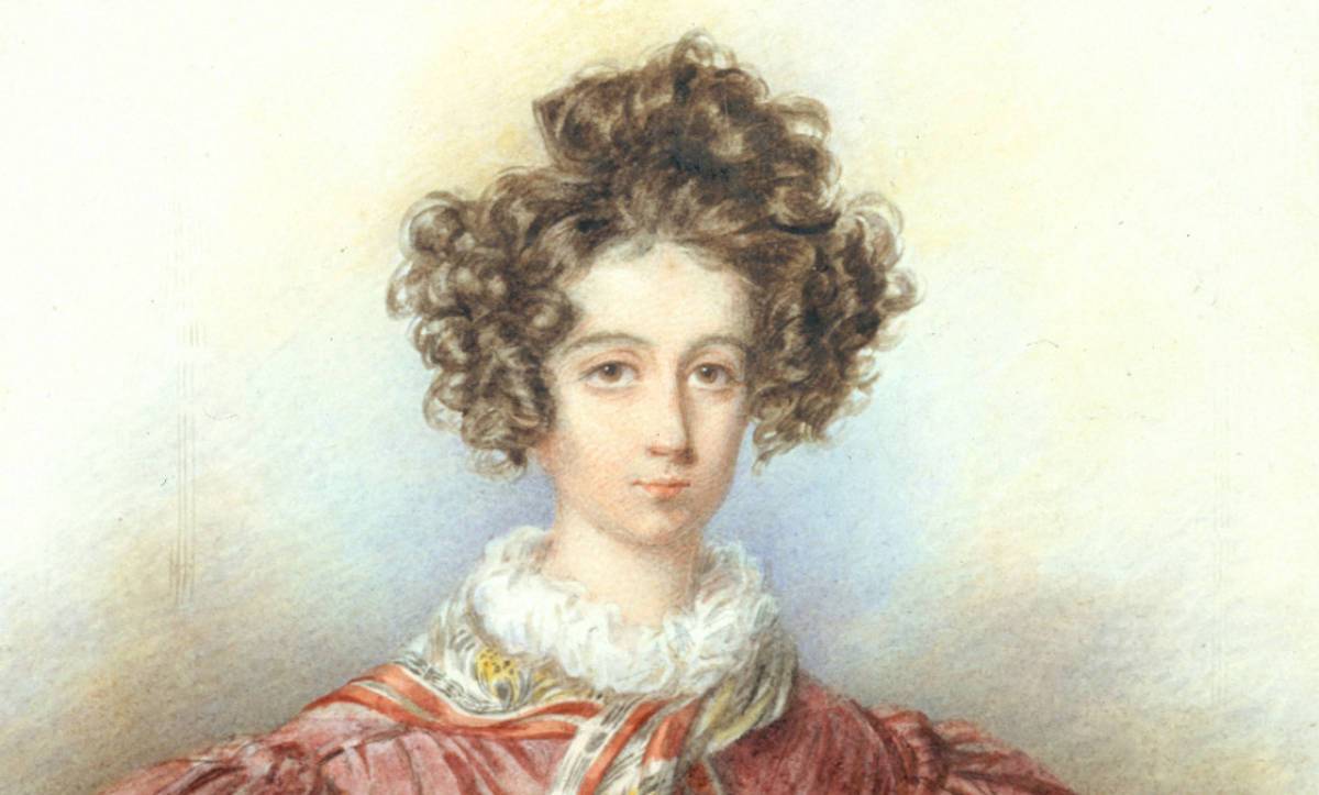George Sand en 1830