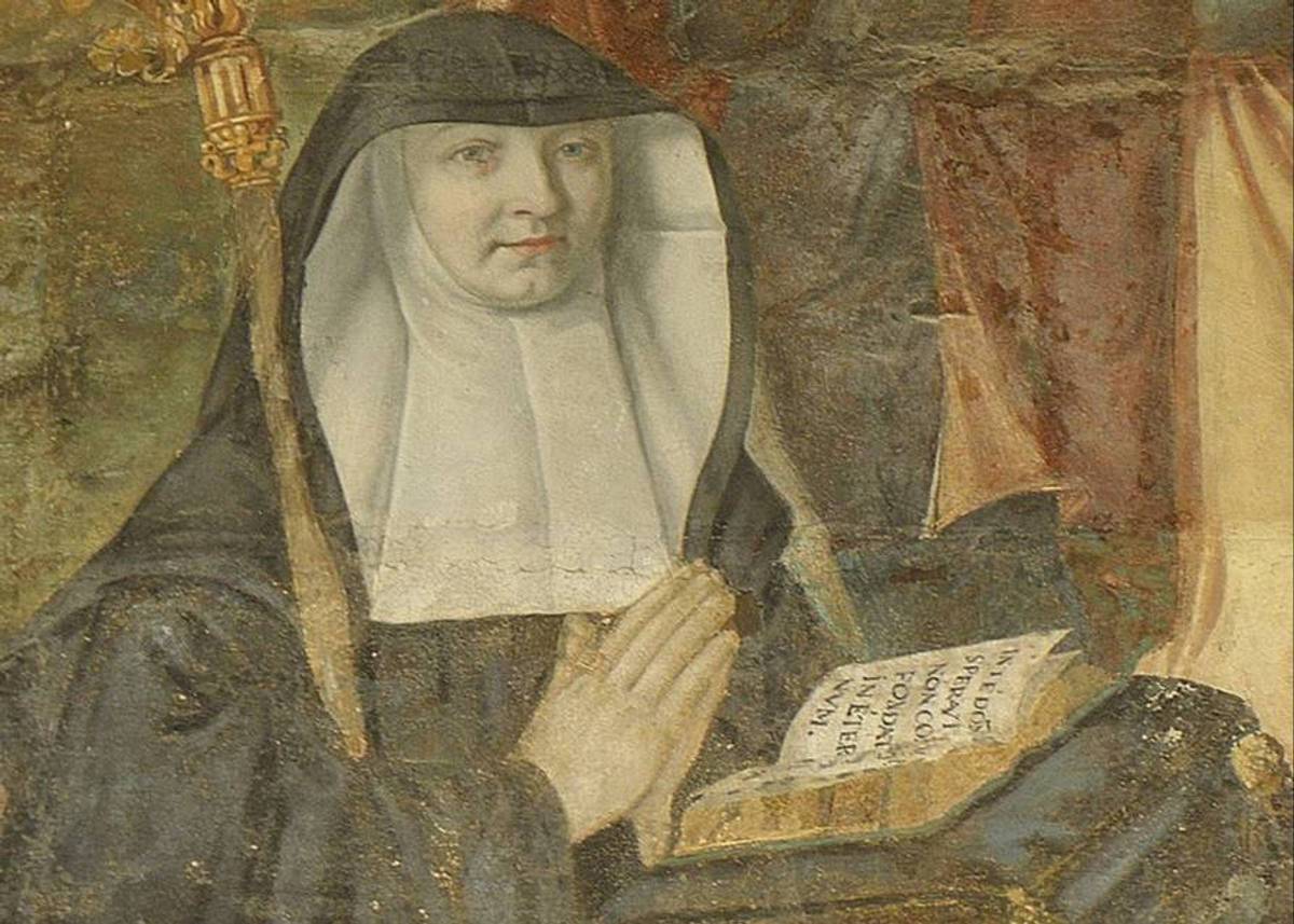 Jeanne Baptiste de Bourbon (Fontevraud, salle capitulaire)