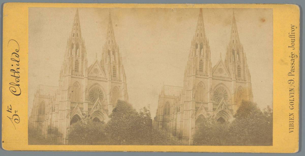 Sainte-Clotilde vers 1880 (Vibien Golvin)