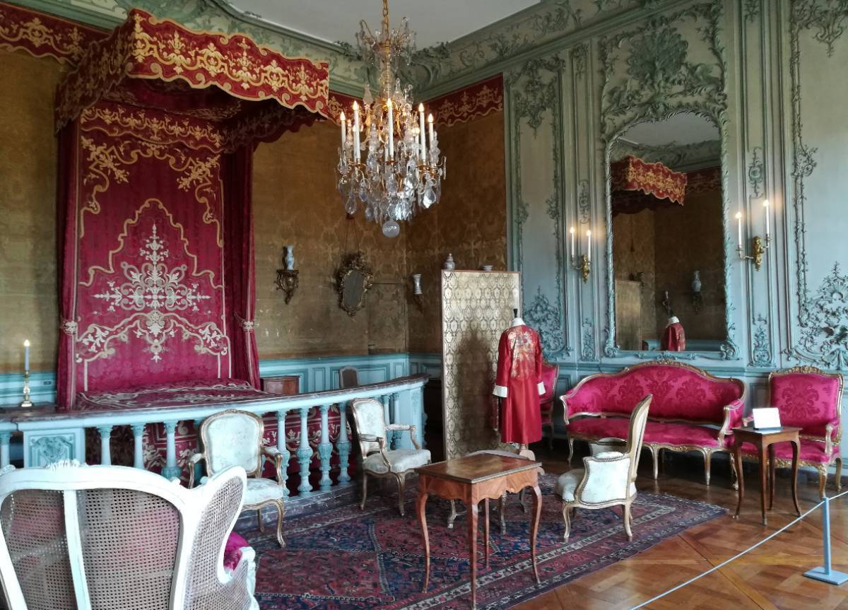 Champs : chambre de Mme de Pompadour