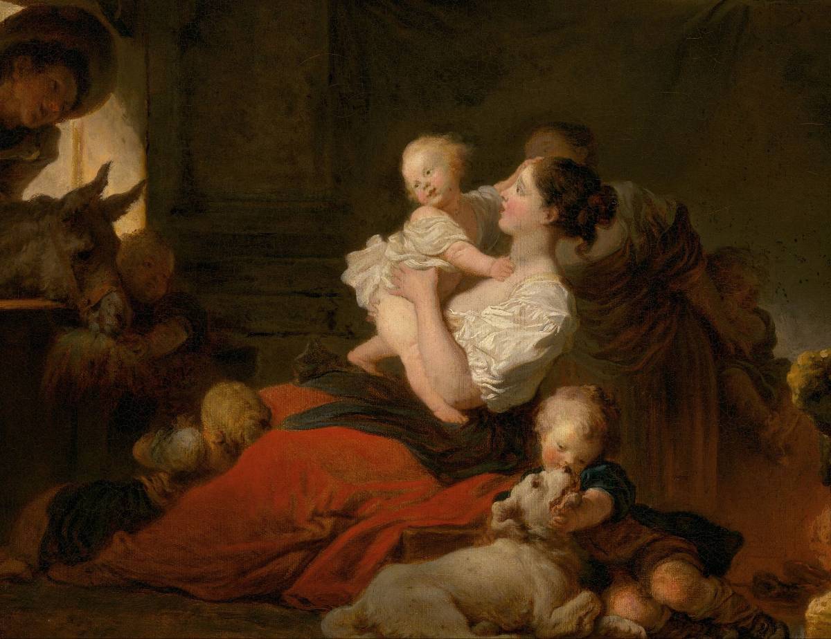 L'Heureuse famille (J.-H. Fragonard, 1775)