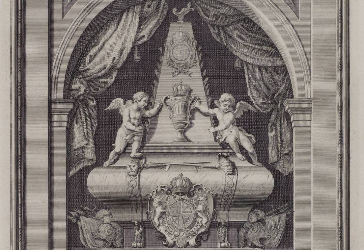 Tombe de Jacques II, collège des Ecossais