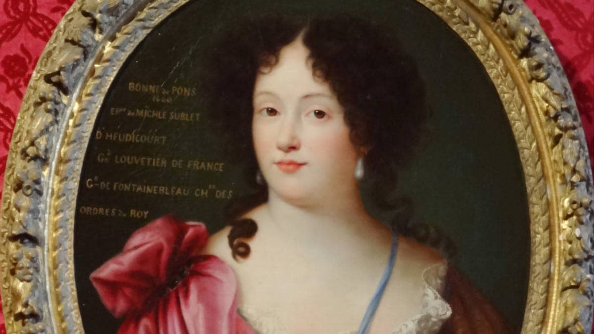 Mme d'Heudicourt (Anonyme, 1660, Musée Mandet, Riom)