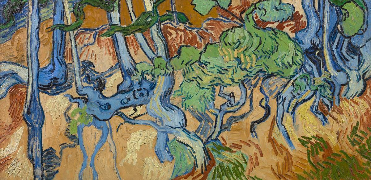 Racines d'arbres, dernier tableau de Van Gogh à Auvers