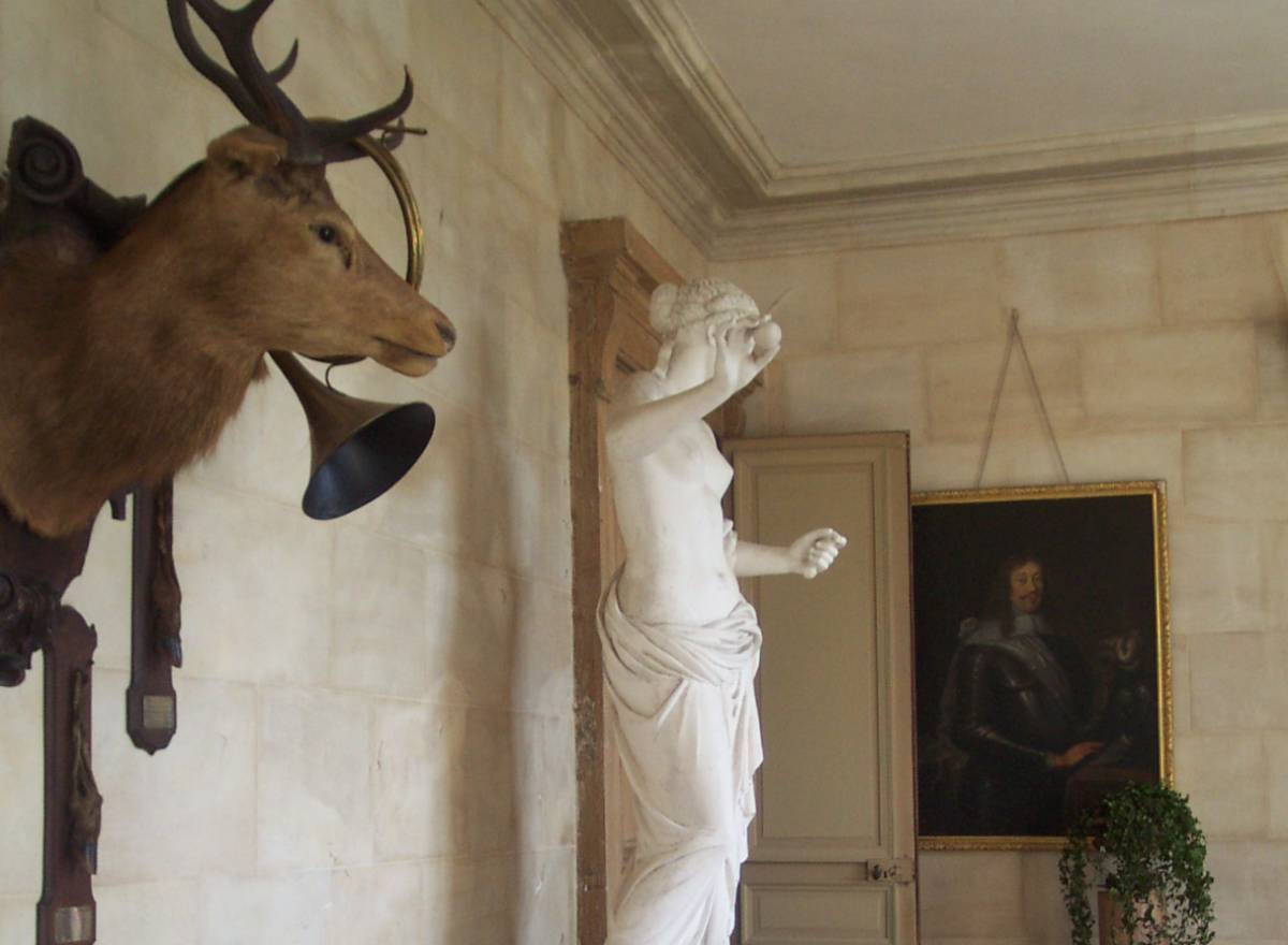 Intérieur du château, détail
