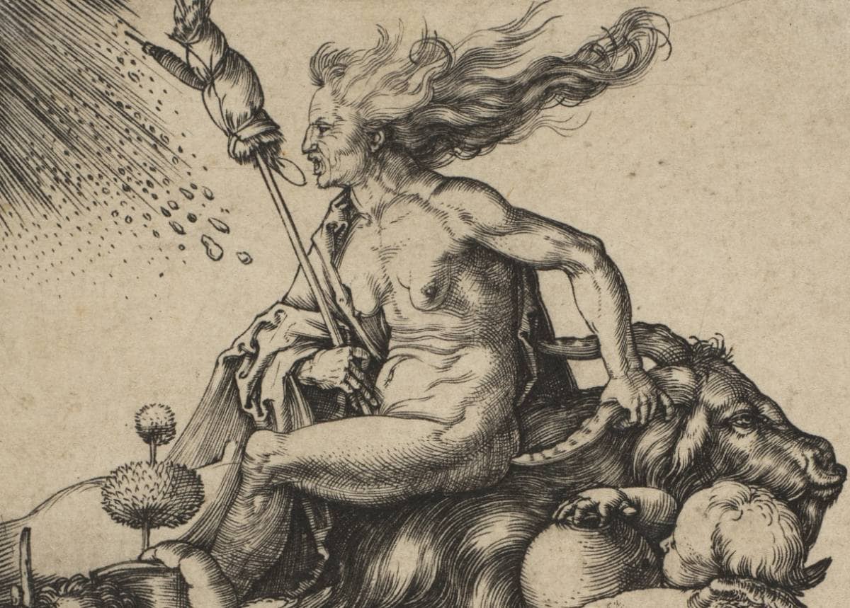 La Sorcière (A. Dürer, 1500)
