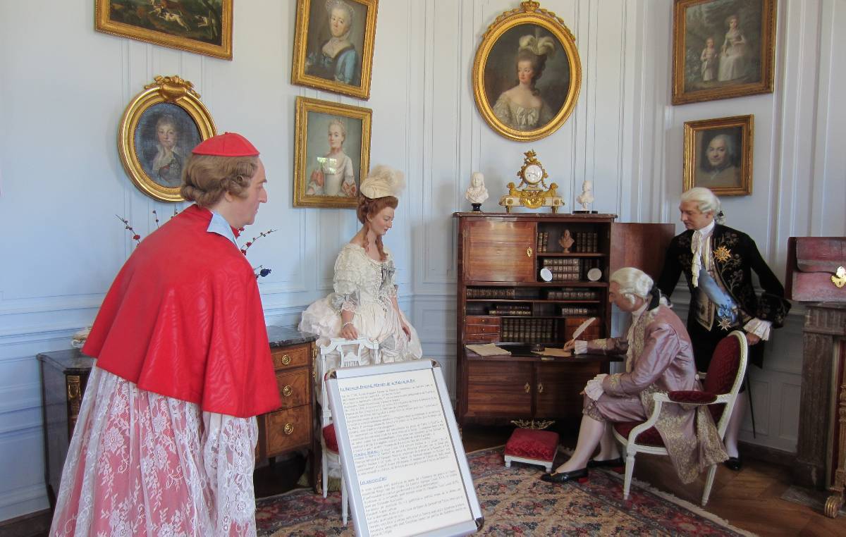 Le collier de la Reine, château de Breteuil