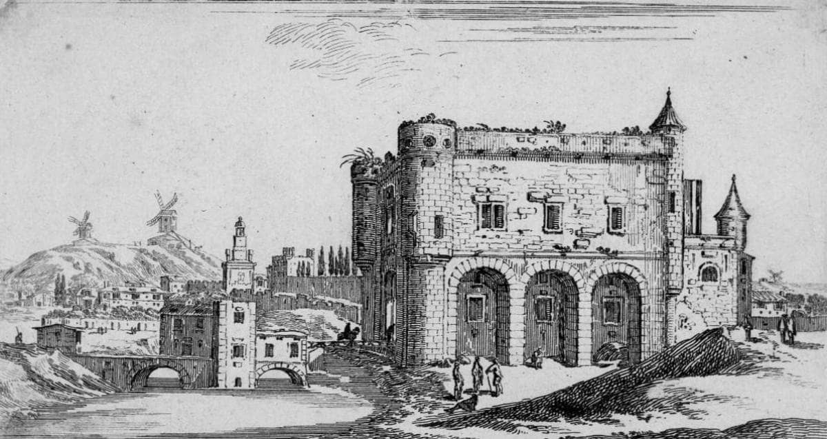 L'ancienne porte St-Denis