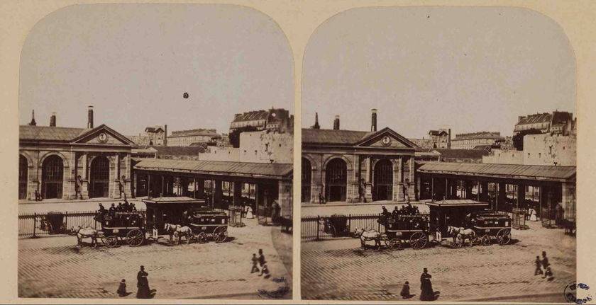 Ancienne gare du Nord (anonyme, 1855)