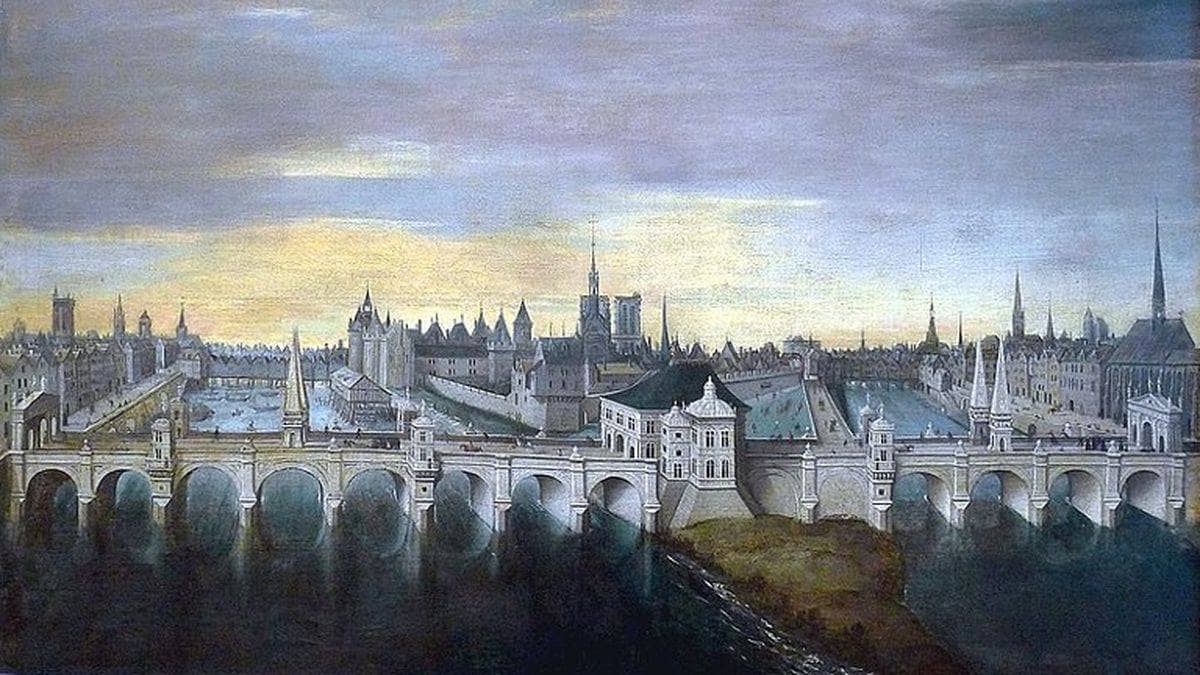 Projet pour le Pont-Neuf, 1577, musée Carnavalet
