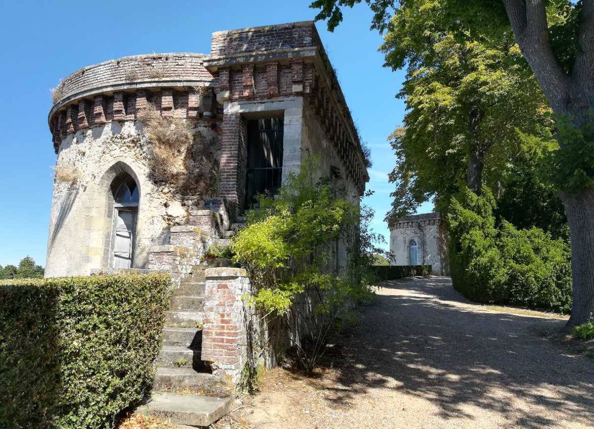 Vestiges du château de Dreux