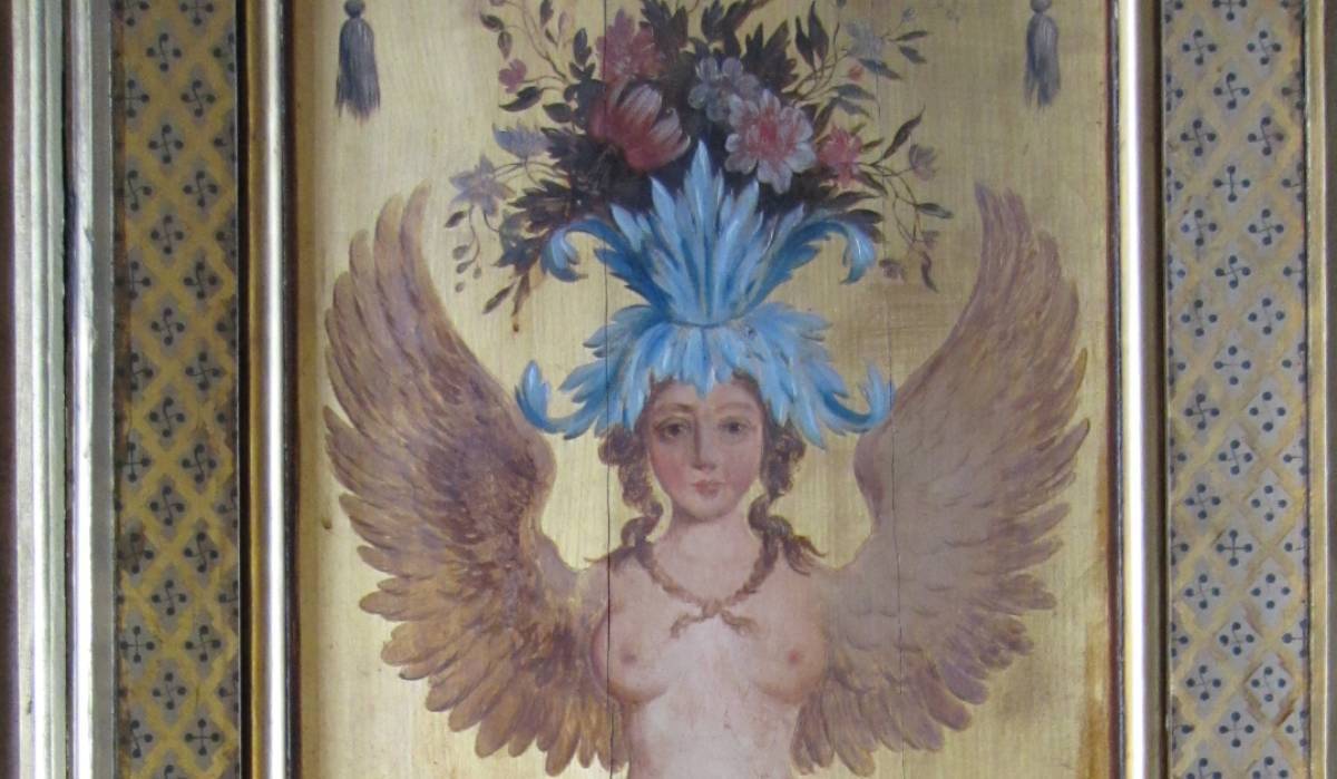 Détail d'une des pièces de l'hôtel