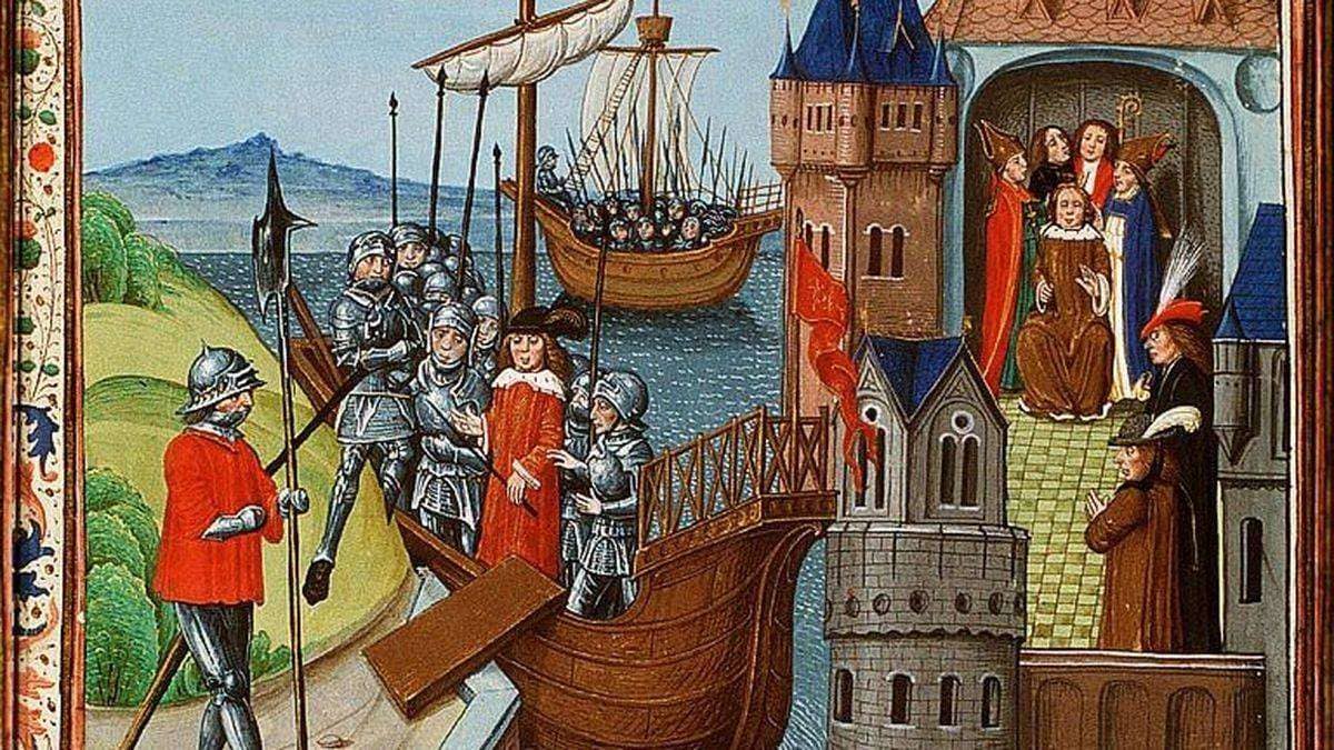 Arrivée d'Henri VI, le sacre à Paris