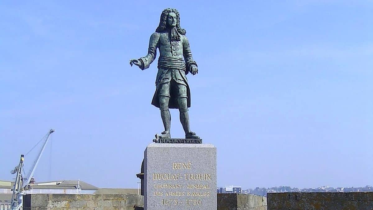 Statue de Duguay-Trouin à Saint-Malo