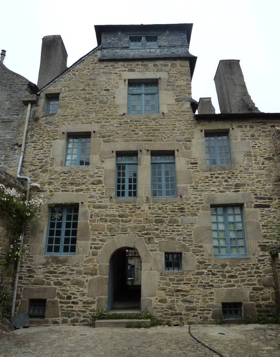 Maison d'Ernest Renan, façade arrière