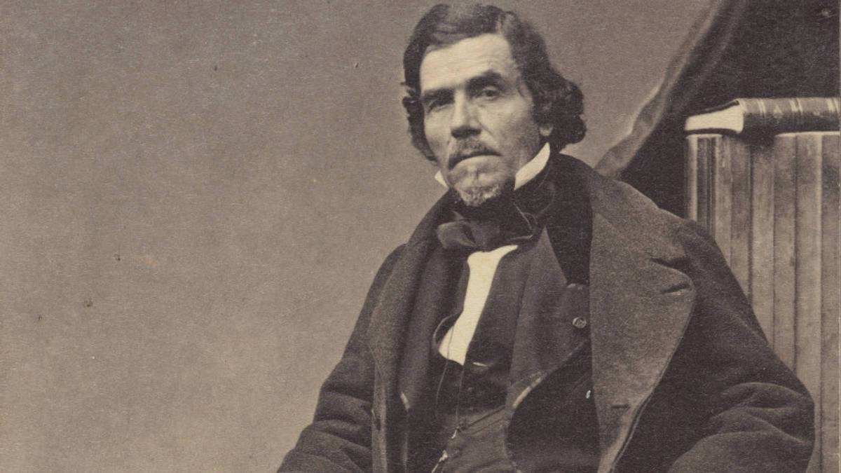 Eugène Delacroix (Pierre Petit, 1850-60)