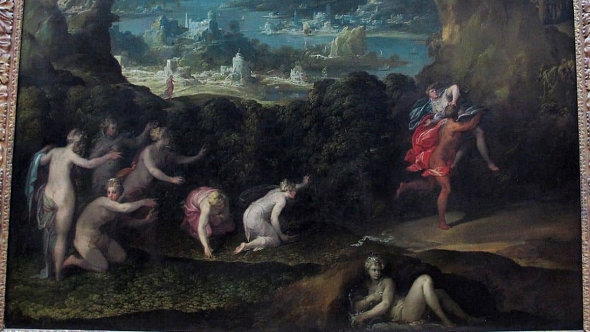 Rapt de Proserpine, Louvre