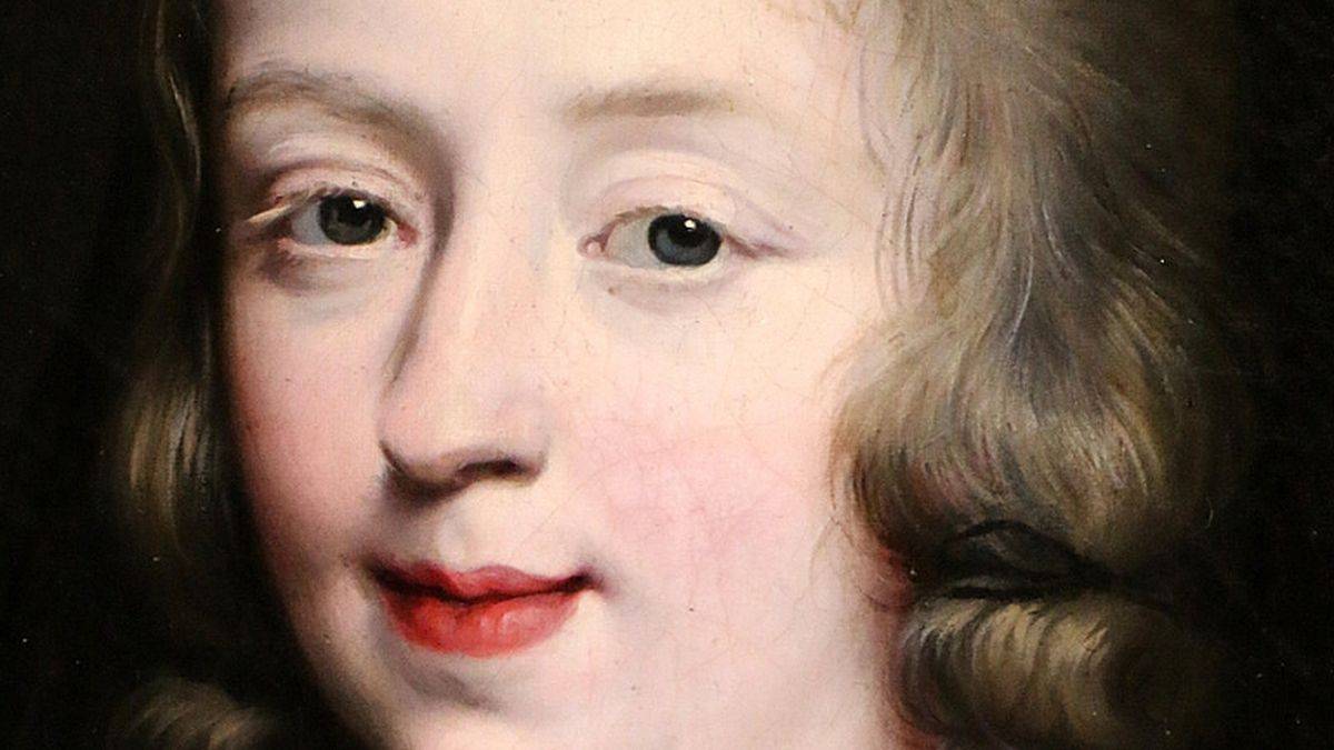 Anne d'Autriche, d'après un portrait de P. de Champaigne