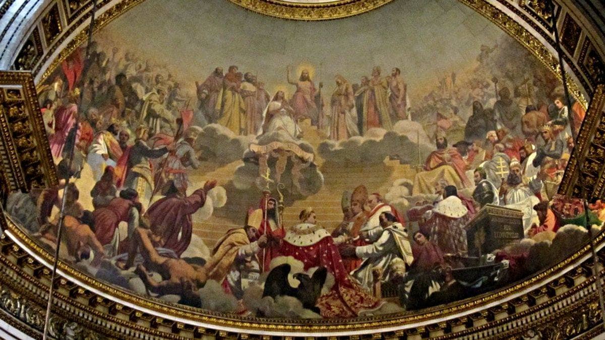 La fresque de Ziegler, église de la Madeleine