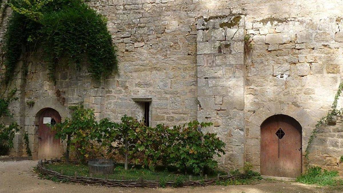 Mur de la salle capitulaire