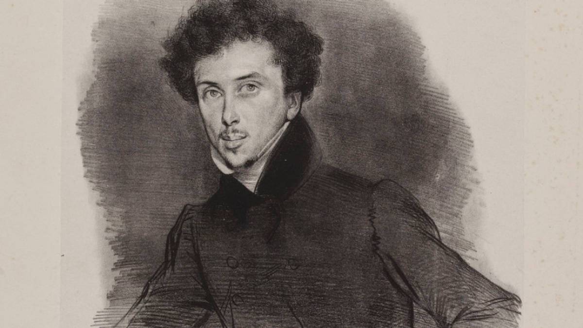 Alexandre Dumas (A. Devéria, 1831)