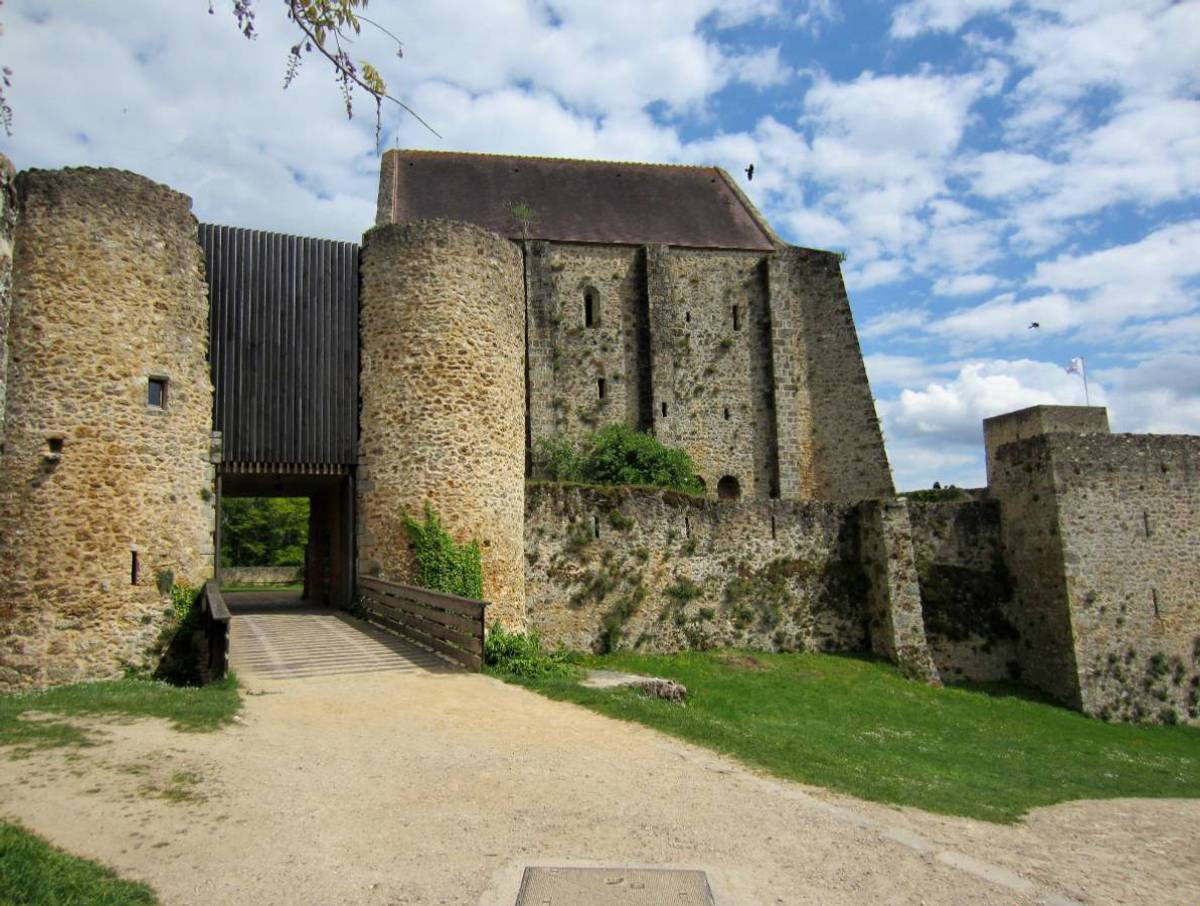 L'entrée du château