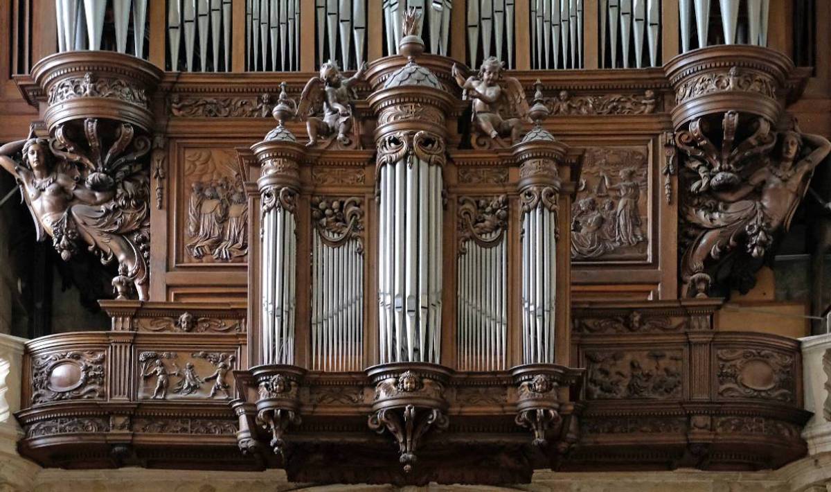 Le buffet d'orgue