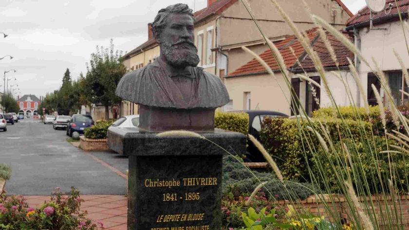 Buste de C. Thivrier, Commentry