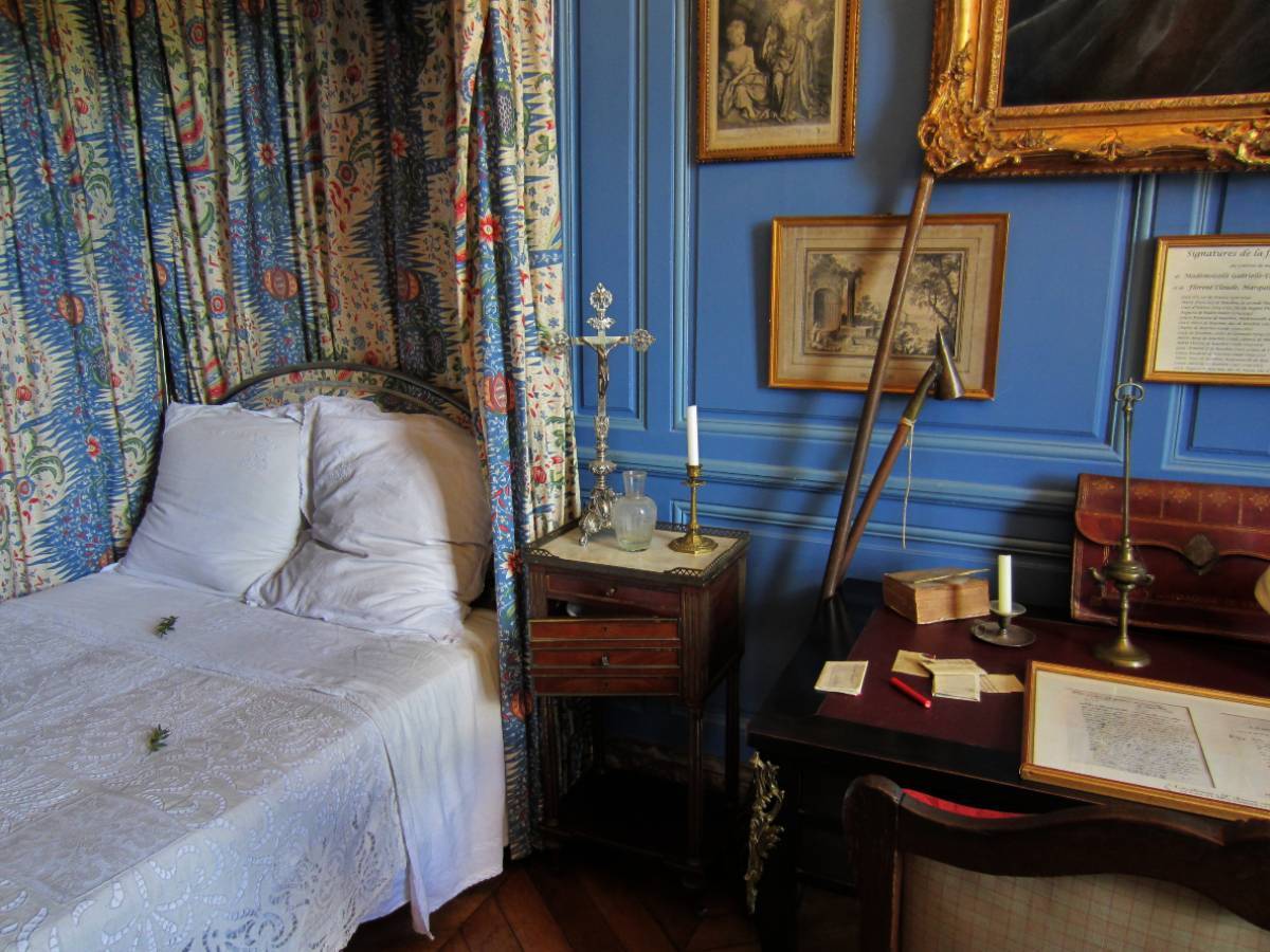 Chambre d'Emilie du Châtelet