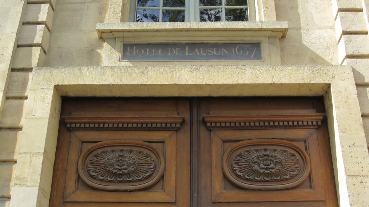 L'hôtel Lauzun