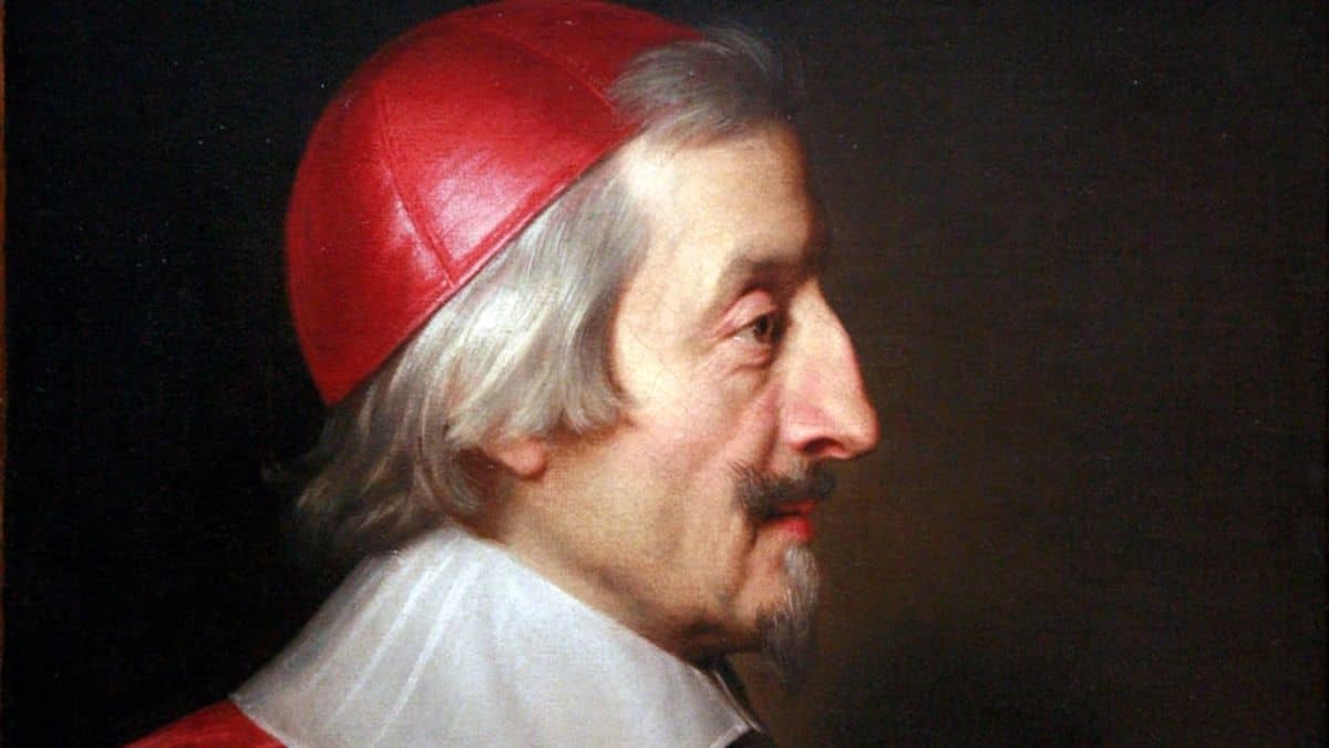 Portrait de Richelieu par Ph. de Champaigne (1642)