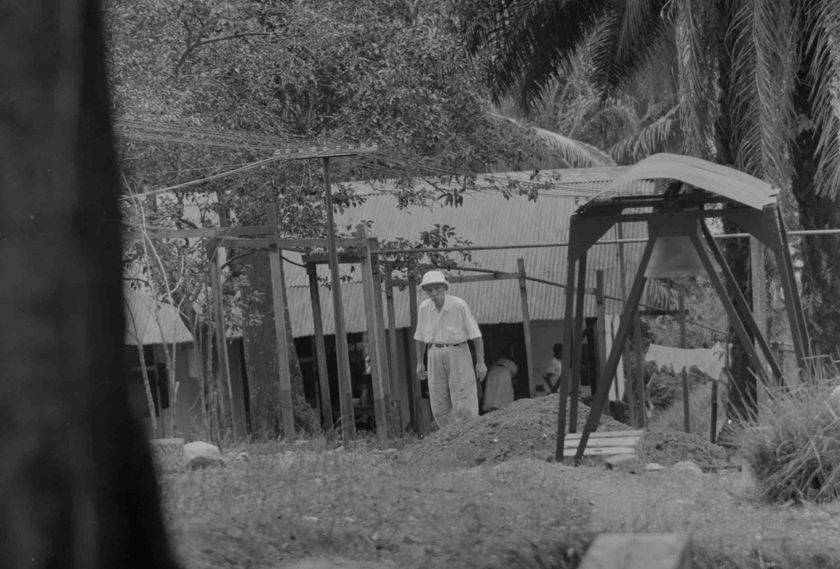 A. Schweitzer au Gabon (J. Metzger, 1956)