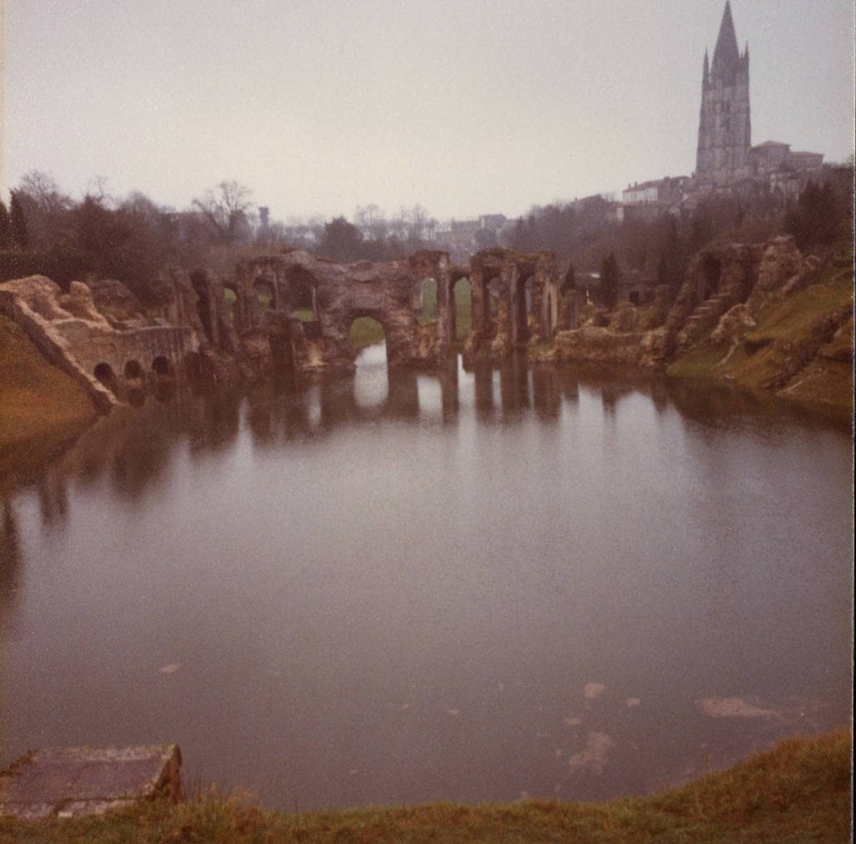 Les arènes inondées en 1982