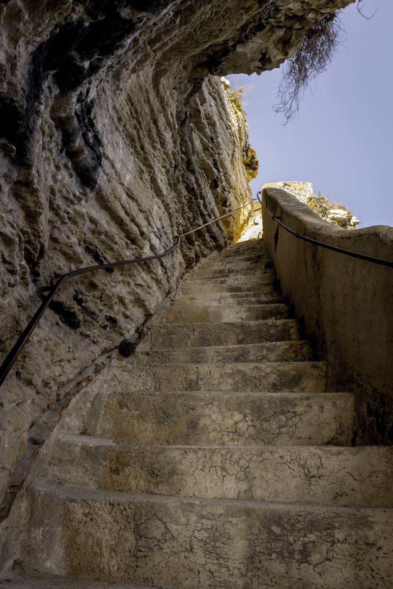 Les 187 marches de l'escalier