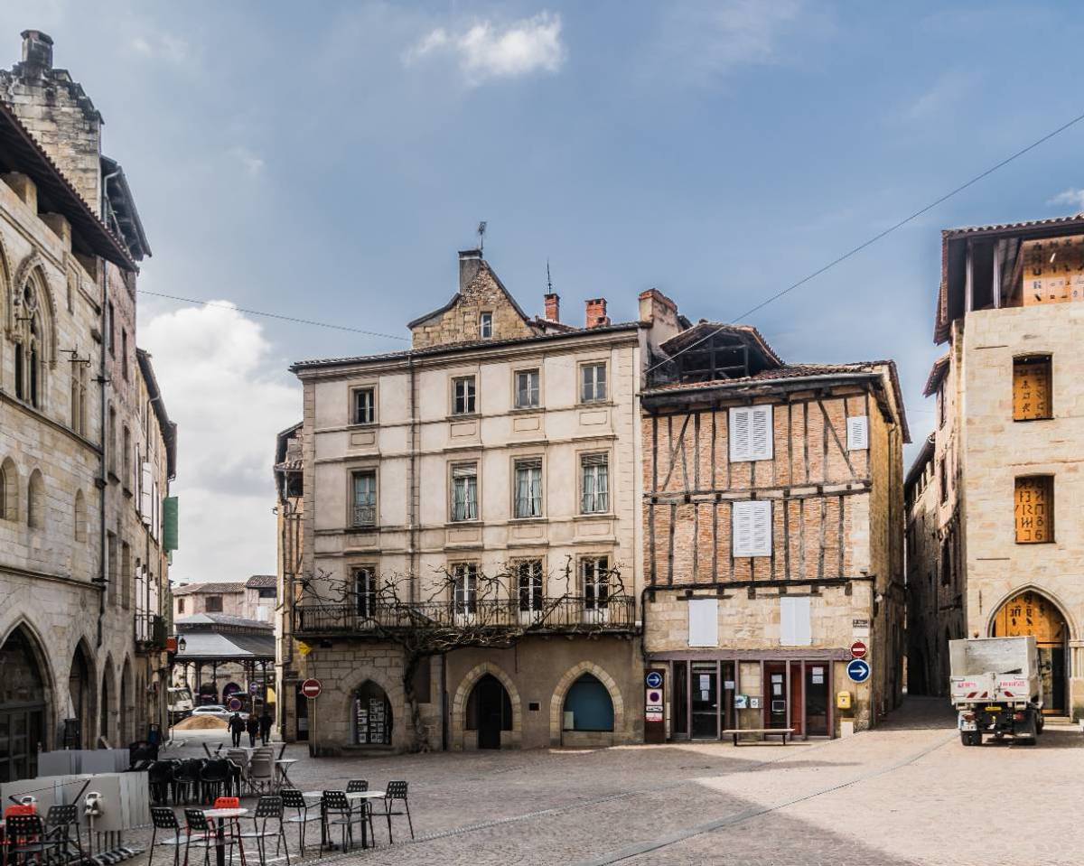 Place Champollion, Figeac