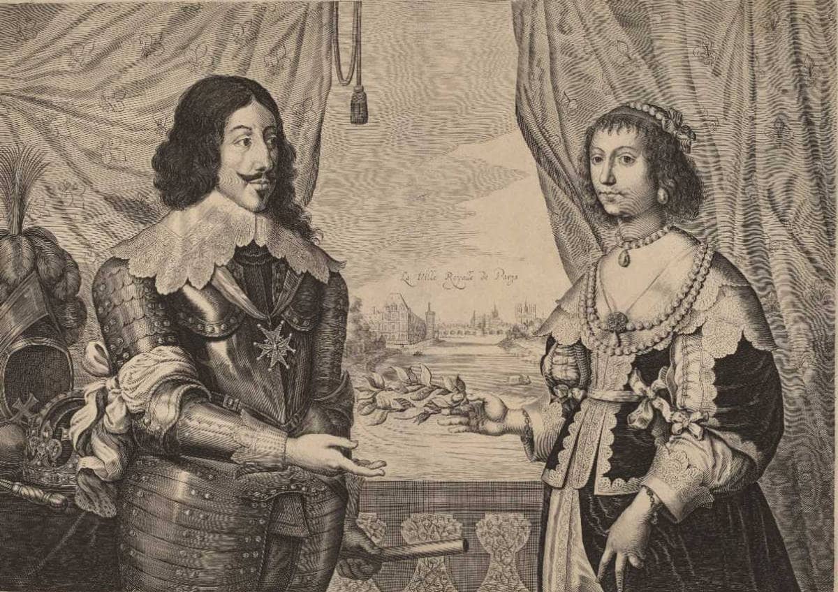Louis XIII et Anne d'Autriche (1629)
