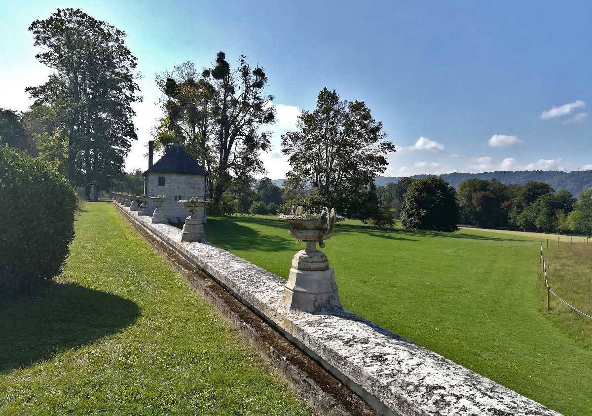 Boulangerie et parc à l'anglaise