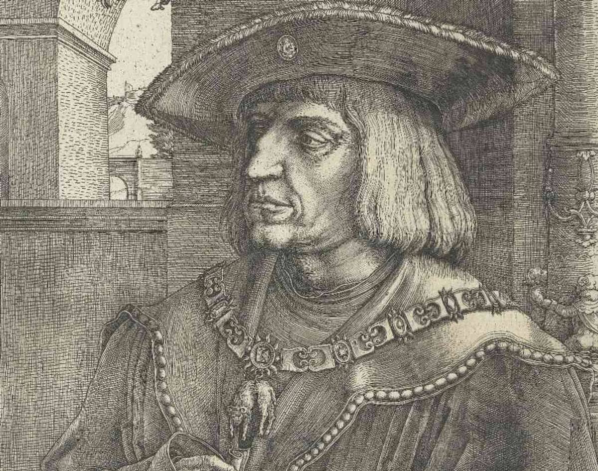 Maximilien Ier (L. van Leyden, 1520)
