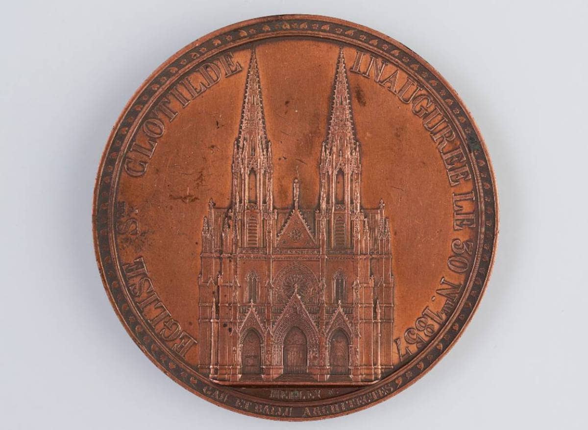 Médaille de l'inauguration de la basilique