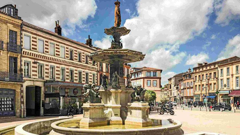Place Olivier, fontaine