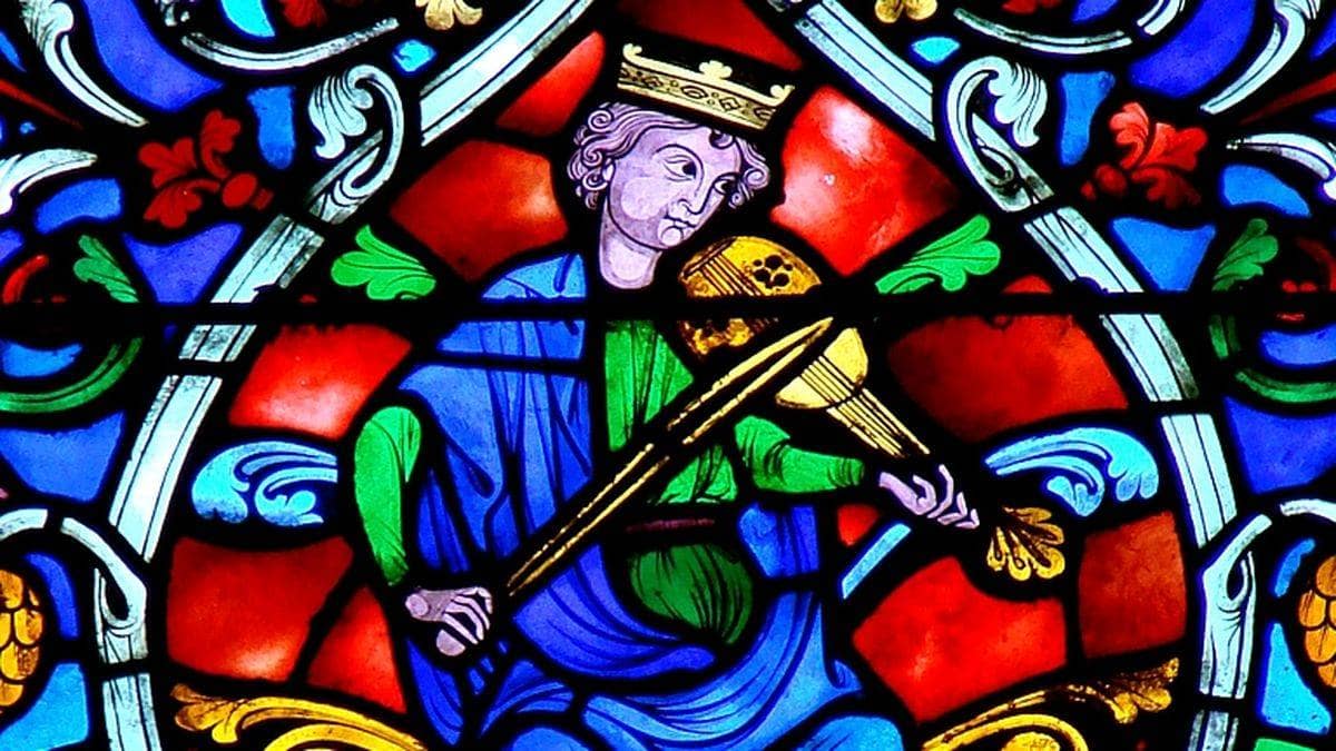 Le roi David, cathédrale de Reims