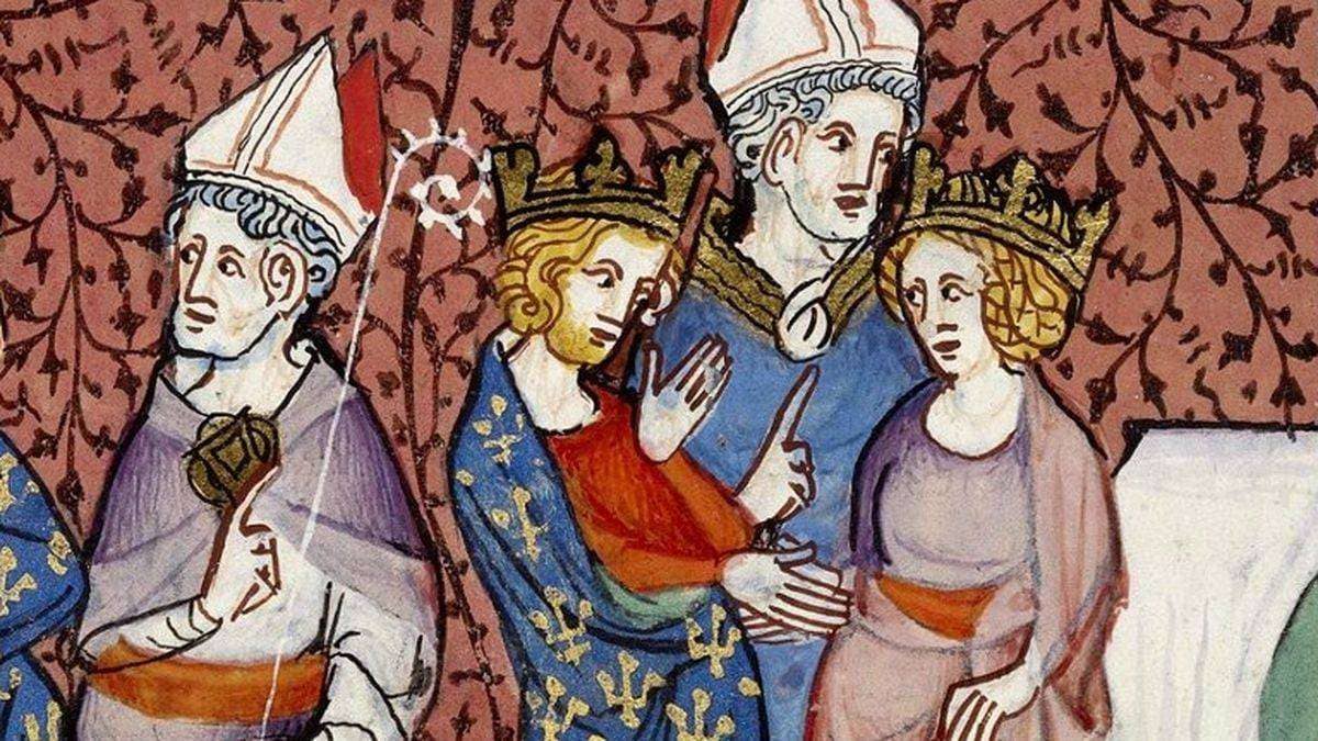 Mariage d'Henri Ier et d'Anne de Kiev (XIVe s)