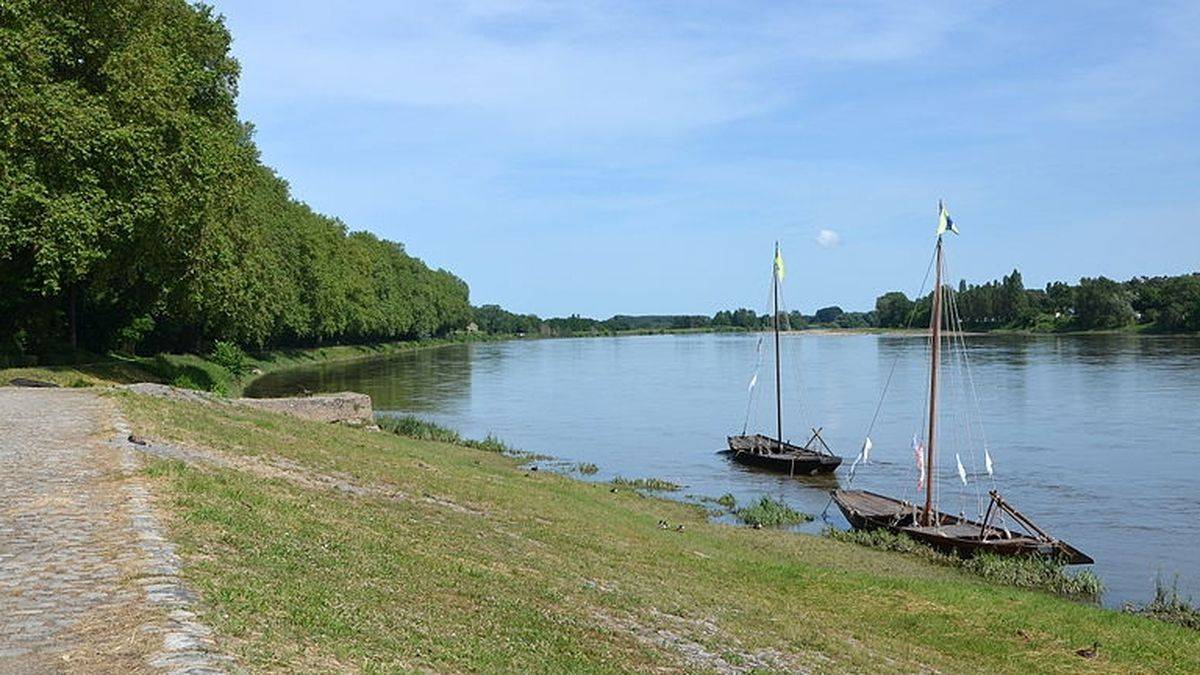 Gabarres sur la Loire