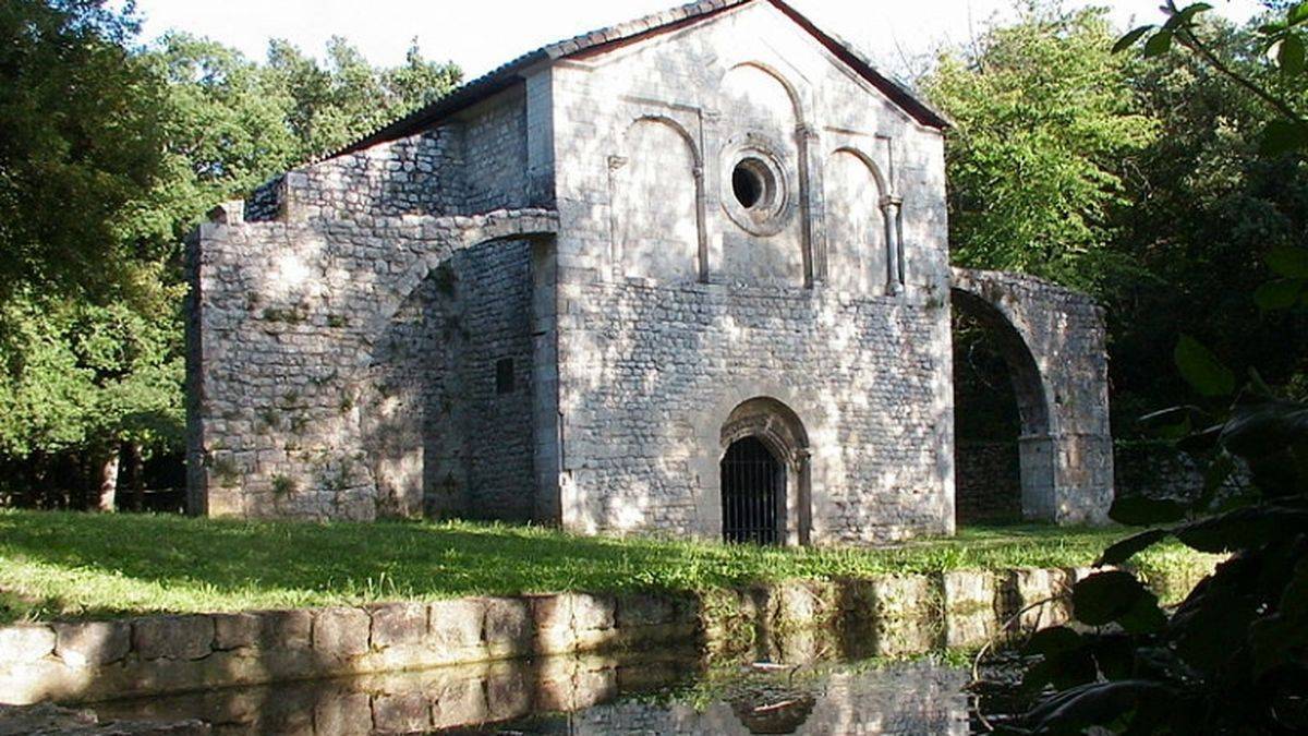 Le reflet de la chapelle
