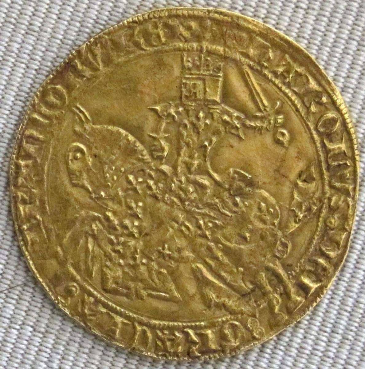 Franc à cheval, 1364-1380