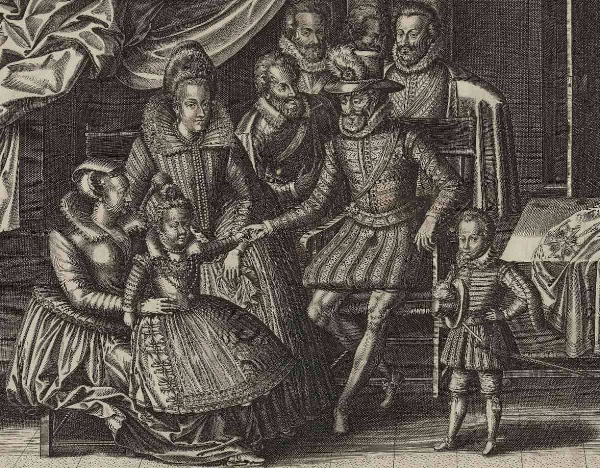 La famille de Henri IV (1602)